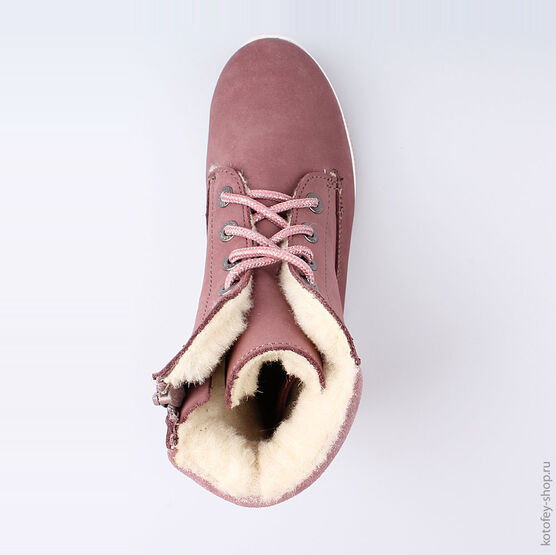 552130-42 Сапожки для девочки розовый фото №4