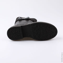 662130-53 Сапожки для девочки черный фото №3