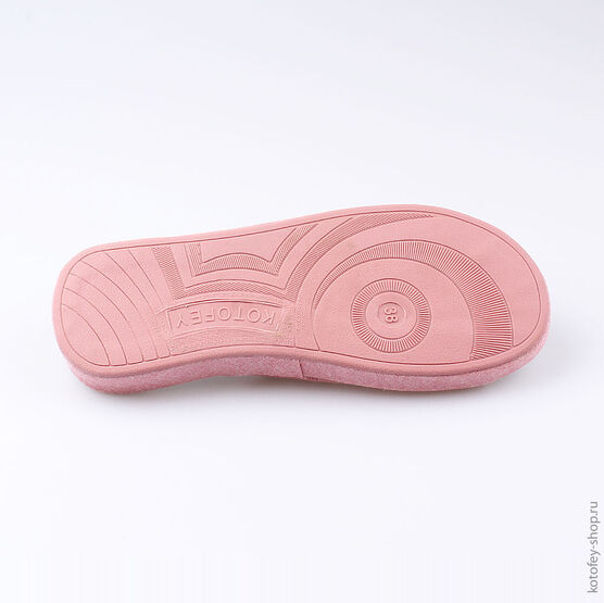 731054-12 Тапочки для девочки розовый фото №3