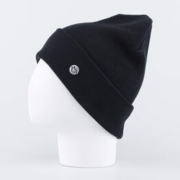 07711666-40 Шапка детская двухслойная черный для мальчики черный фото №2