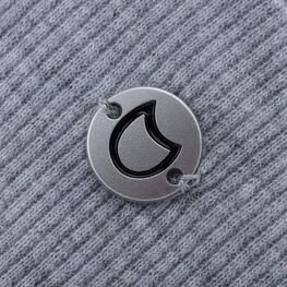 07711684-40 Шапка детская двухслойная серый для мальчики серый фото №3