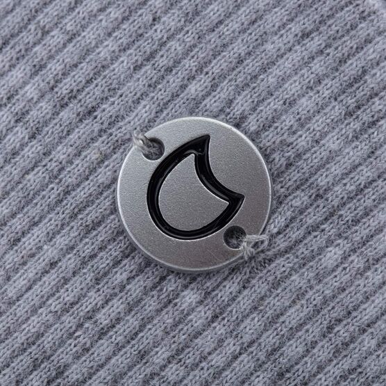 07711684-40 Шапка детская двухслойная серый для мальчики серый фото №3