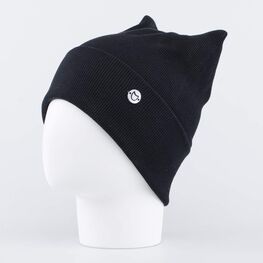 07711685-40 Шапка детская двухслойная черный для мальчики черный