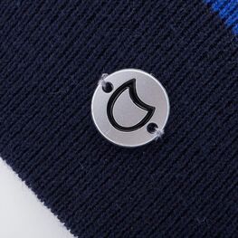 07711689-40 Шапка детская двухслойная синий для мальчики синий фото №3