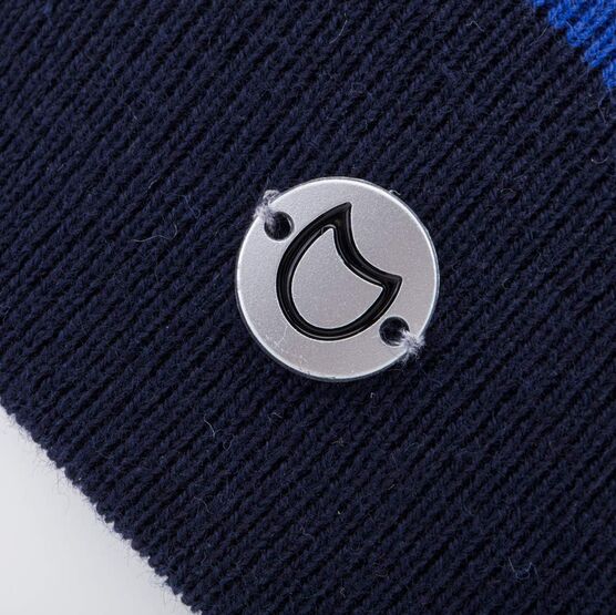 07711689-40 Шапка детская двухслойная синий для мальчики синий фото №3