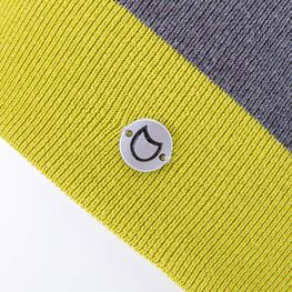 07711690-40 Шапка детская двухслойная сер-зел для мальчики сер-зел фото №3