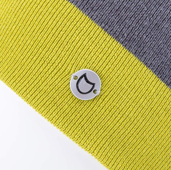 07711690-40 Шапка детская двухслойная сер-зел для мальчики сер-зел фото №3