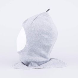 07711376-41 Зимняя шапка-шлем для мальчика светло-серый для мальчики светло-серый фото №2