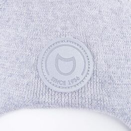 07711376-41 Зимняя шапка-шлем для мальчика светло-серый для мальчики светло-серый фото №3