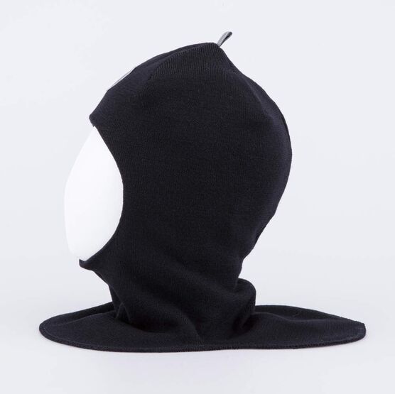 07711558-40 Зимняя шапка-шлем для мальчика черный для мальчики черный фото №2