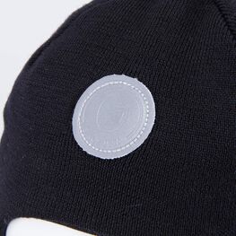 07711558-40 Зимняя шапка-шлем для мальчика черный для мальчики черный фото №3