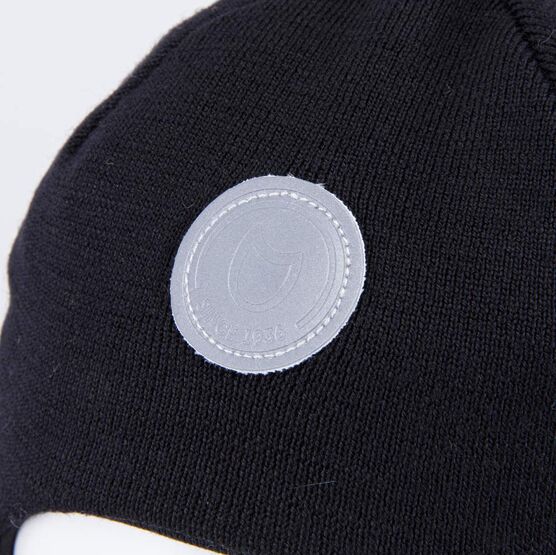 07711558-40 Зимняя шапка-шлем для мальчика черный для мальчики черный фото №3