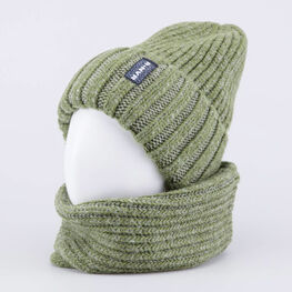 07711572-40 Шапка и снуд оливковый для мальчики оливковый