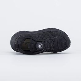 644438-12 Кроссовки с системой быстрой шнуровки для мальчики черный фото №4