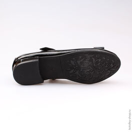 532163-21 Туфли для девочки черный фото №3