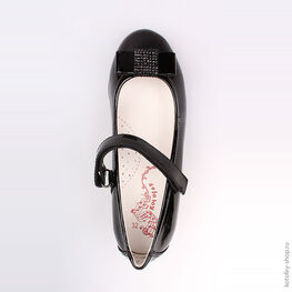 532163-21 Туфли для девочки черный фото №4