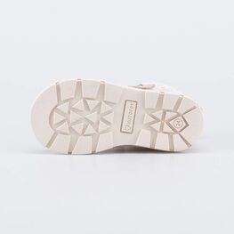 352408-31 Демисезонные ботинки на липучках для девочки розово-бежевый фото №3