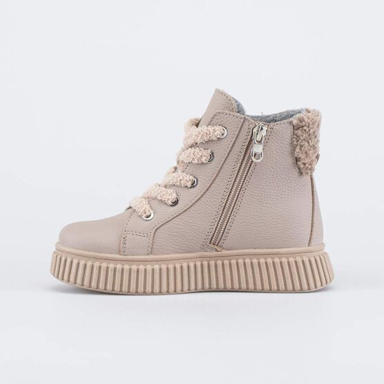 352409-32 Демисезонные ботинки для девочки Медвежонок для девочки бежевый фото №2