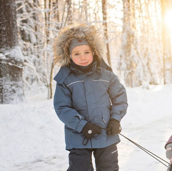 07057001-41 Зимняя куртка для мальчиков Синий для мальчики синий фото №5