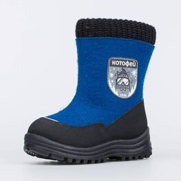 267064-42 Валенки на молнии для мальчики синий