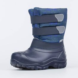 464063-45 Сноубутсы на липучках для мальчики синий