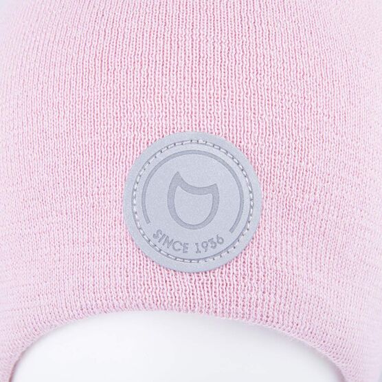 07811391-40 Детская шерстяная шапка розовый для девочки розовый фото №3