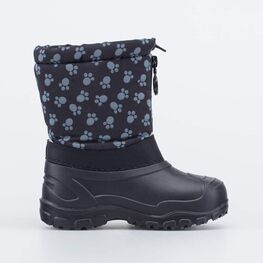 464102-42 Сноубутсы с защитой от снега Три кота для мальчики черный фото №2