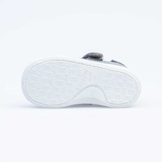 131146-11 Текстильная обувь для девочки серый фото №3