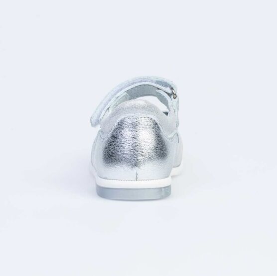 132132-23 Туфли для девочки серебрист. фото №5