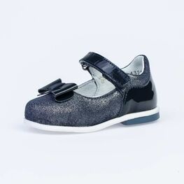 132132-21 Туфли для девочки светло-синий