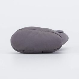 001117-43 Теплые меховые пинетки на липучке для мальчики серый фото №3