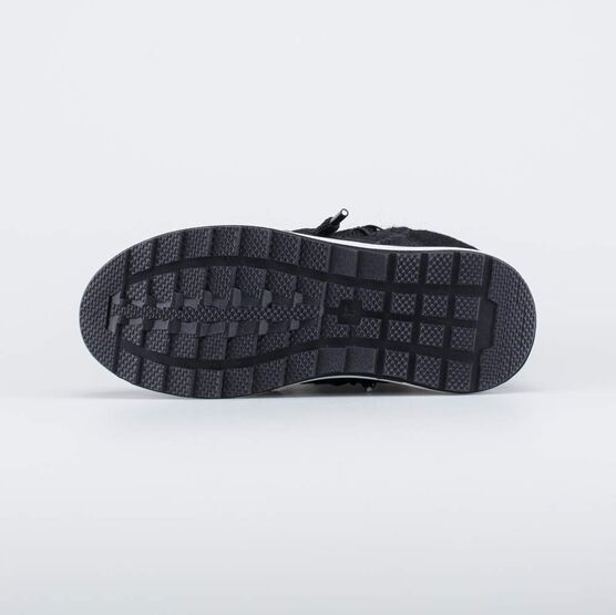 667050-42 Валенки-полусапожки на молнии для девочки черный фото №3