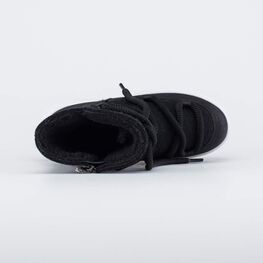 667050-42 Валенки-полусапожки на молнии для девочки черный фото №4