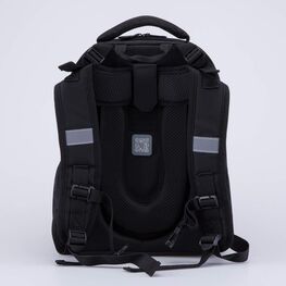 02704372-40 Рюкзак школьный Футбол (11+) КК для мальчики черный фото №3