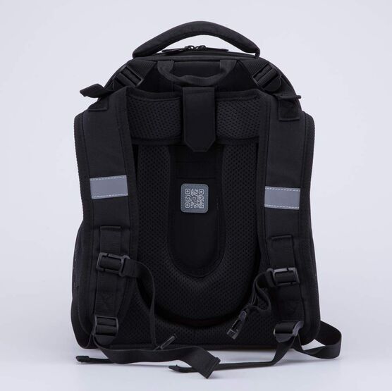 02704372-40 Рюкзак школьный Футбол (11+) КК для мальчики черный фото №3