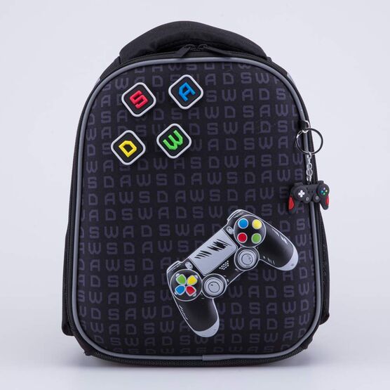 02704379-40 Рюкзак школьный Игра (11+) КК для мальчики черный