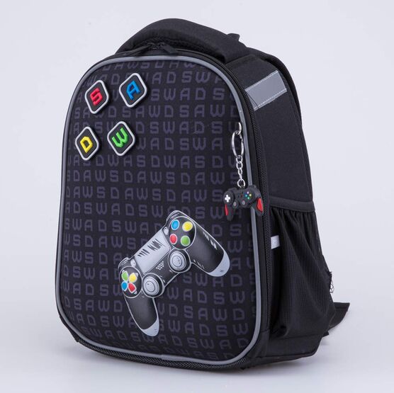 02704379-40 Рюкзак школьный Игра (11+) КК для мальчики черный фото №2