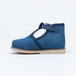 031077-21 Туфли для мальчики светло-синий фото №2