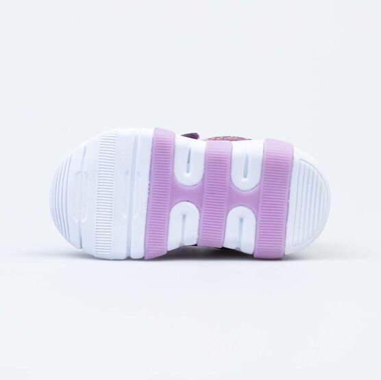 144169-72 Кроссовки с LED-подсветкой на подошве для девочки фиолетовый фото №3