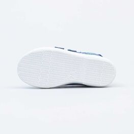 331181-12 Голубые кеды из хлопка с вышивкой для девочки голубой фото №3