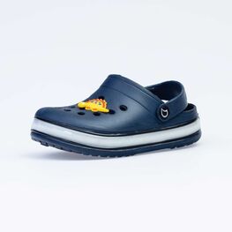 525089-01 Сабо пляжные с LED-подсветкой на подошве для мальчики светло-синий