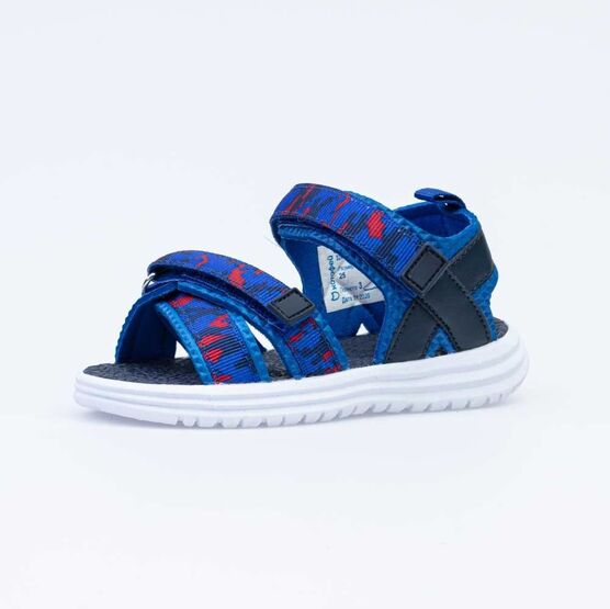 324030-12 Пляжная обувь для мальчики син-кра