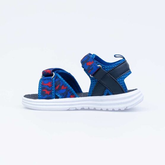 324030-12 Пляжная обувь для мальчики син-кра фото №2
