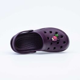 525063-01 Сабо пляжные для девочки бордовый фото №4