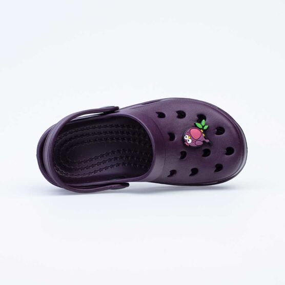 525063-01 Сабо пляжные для девочки бордовый фото №4