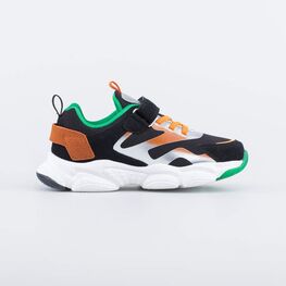 644375-73 Всепогодные кроссовки из материала SoftShell для мальчики чер-зел фото №2