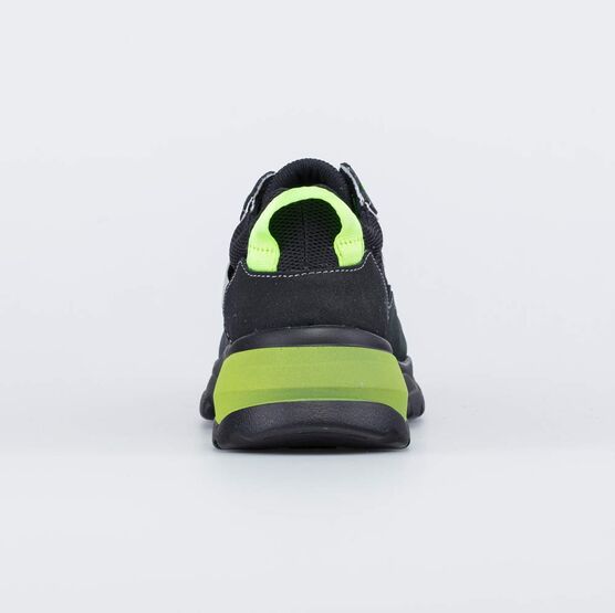 744207-12 Кроссовки на шнурках для мальчики черный фото №5