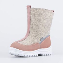 467051-45 Сапожки-валенки для девочки для девочки бежевый