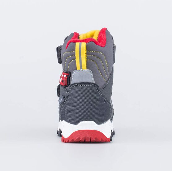 254805-41 Мембранные ботинки для мальчики сер-кра фото №5