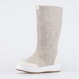 867137-01 Женские валенки без подкладки для девочки бежевый